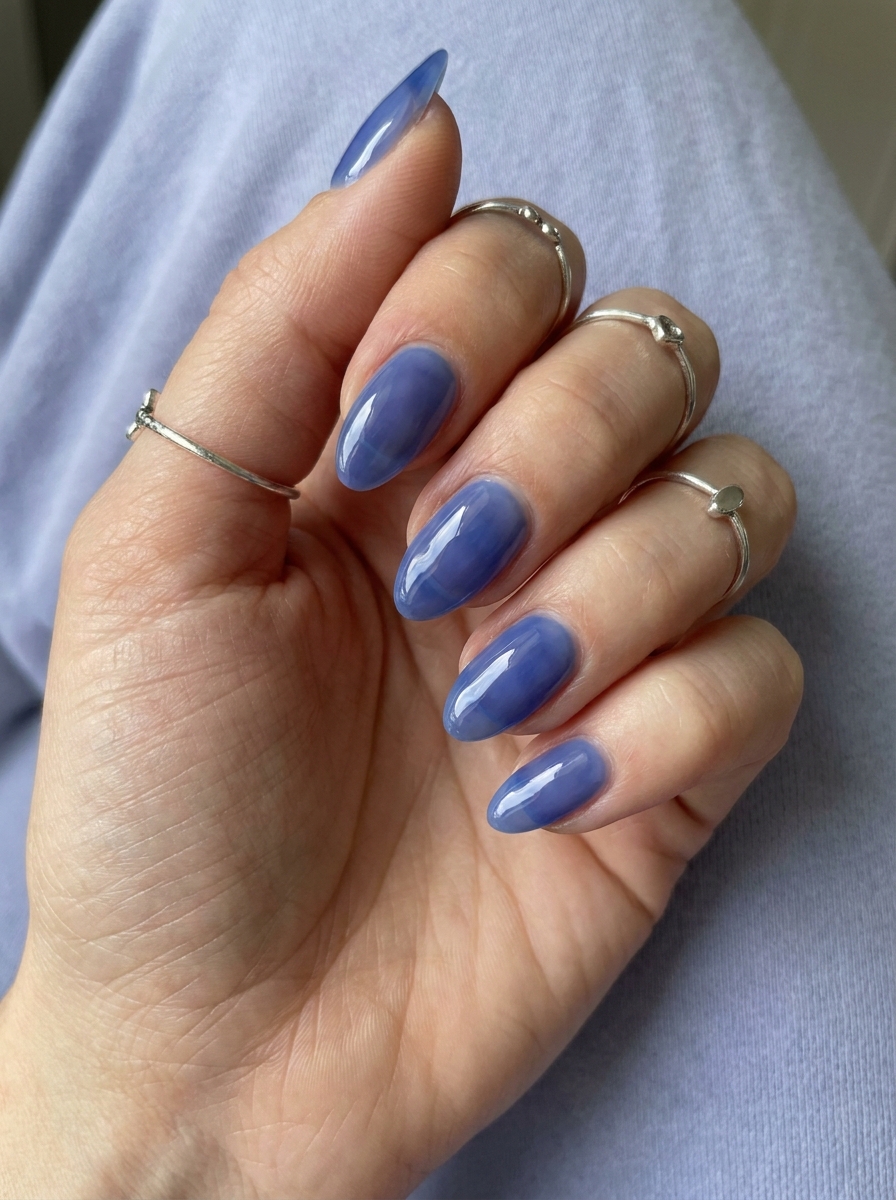 Blueberry Jelly Nails als Y2K Nails Inspiration 2026